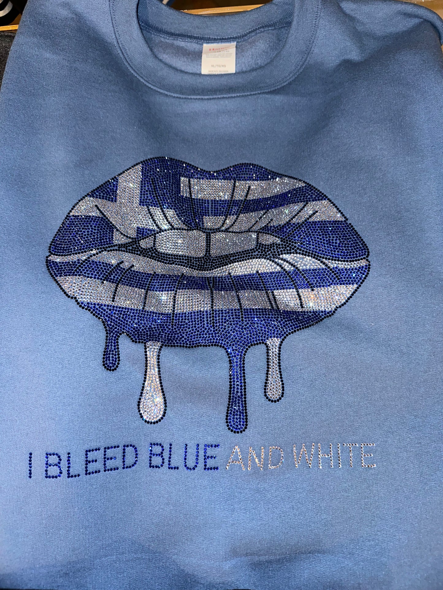 GREEK PRIDE CREWNECK - BLUE